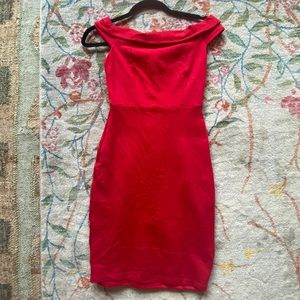 Lulu’s Red Strapless Dress